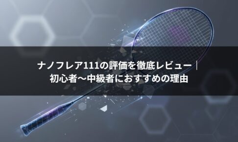 ナノフレア111の評価を徹底レビュー｜初心者〜中級者におすすめの理由