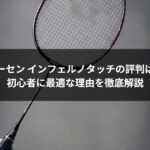 ゴーセン インフェルノタッチの評判は？初心者に最適な理由を徹底解説