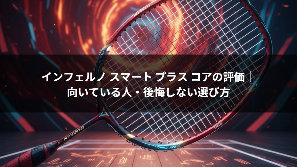 インフェルノ スマート プラス コアの評価｜向いている人・後悔しない選び方