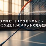 アクロスピード1アクセルのレビュー！3つの欠点と5つのメリットで実力を評価